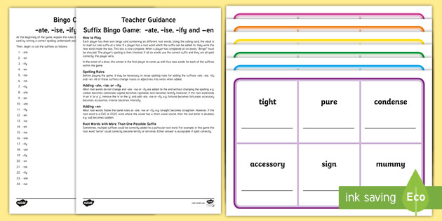 ks2-ate-ise-ify-and-en-suffix-bingo-game