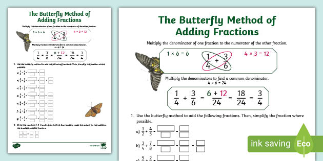 👉 Butterfly Multiplication Worksheet - Twinkl