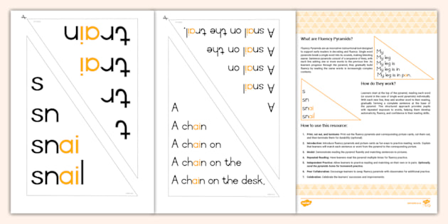 grade-2-phonics-fluency-pyramids-ai-words-and-sentences for Sentence Pyramids Free Printable Pdf Grade 2 Phonics: Fluency pyramids: ai words and sentences for Sentence Pyramids Free Printable Pdf