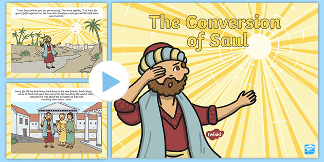 The Conversion of Saul PowerPoint (teacher made)