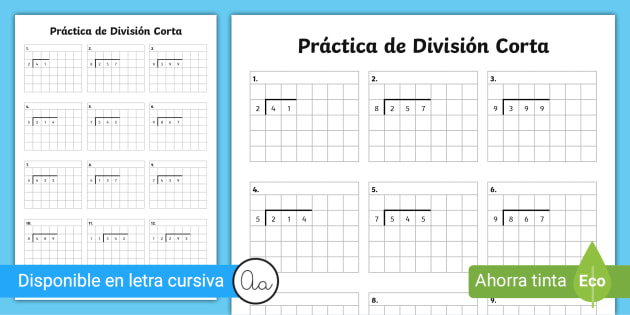 hojas de trabajo de multiplicacion grado 4
