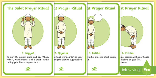 FREE! - The Salat Prayer Ritual Posters - Religion, faith, muslim, mosque