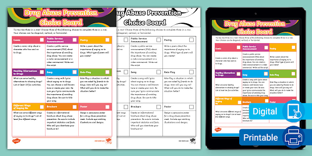 tobacco alcohol and other drugs prevention worksheet answers Drug Crossword Parent & Family Toolkit :
