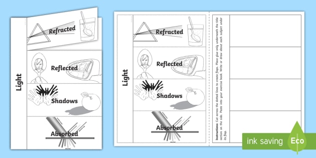 Light Flaps Writing Worksheet / Worksheet (teacher made)