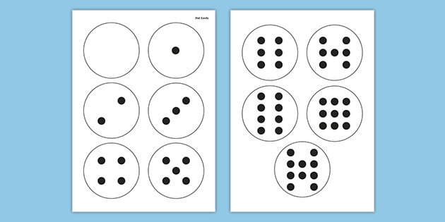 👉 Dot Cards 0 to 10 (teacher made) - Twinkl