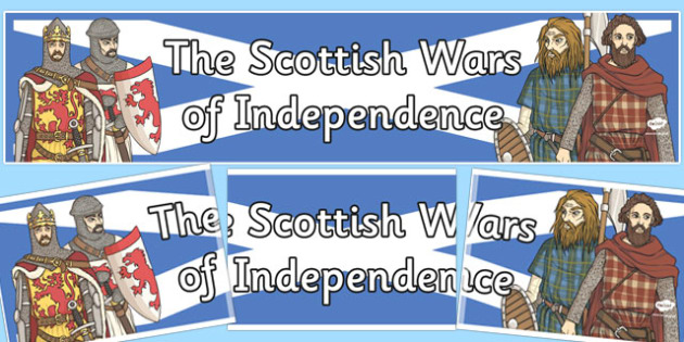 The Scottish Wars of Independence Display Banner - display