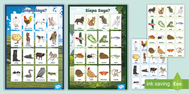 Guess Who? Farm Animals and Pets Indonesian