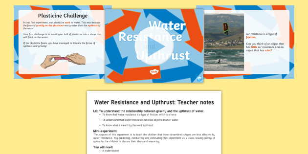 water-resistance-upthrust-differentiated-lesson-pack