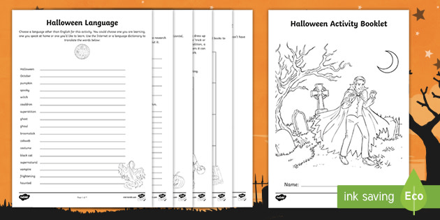 Free Printable Halloween Worksheets Ks2 Uk