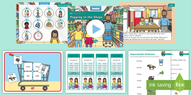 ‘ey’ saying /ee/ Lesson Plan - Level / Phase 6 Week 20 Lesson 1 Twinkl