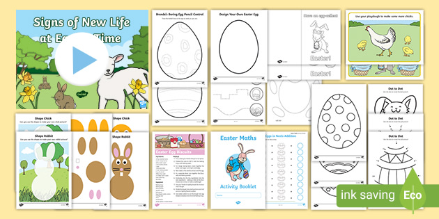 Easter Early Years Packs (teacher made)