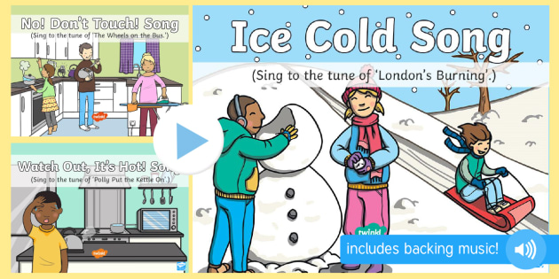 Hot and Cold Concept Songs and Rhymes PowerPoints Pack