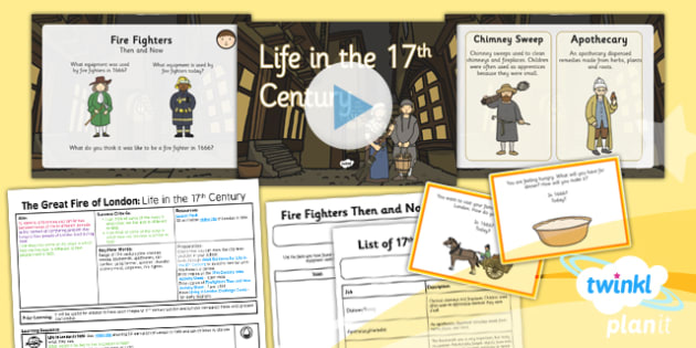 Photo inspiration: Visual Reference: History The Great Fire Of London Life In The 17Th