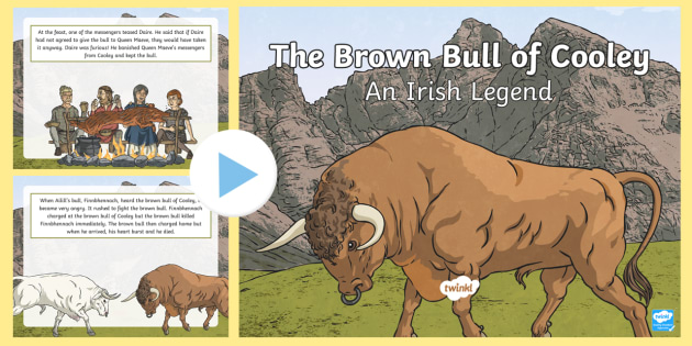 The Brown Bull Of Cooley PowerPoint teacher Made the-brown-bull-of-cooley-powerpoint-teacher-made