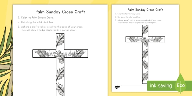 Palm Sunday Craft | Easter Teaching Resources | Twinkl