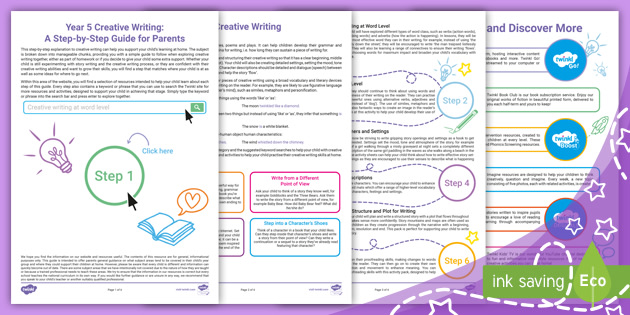 Year 5 Creative Writing: A Step-by-Step Guide for Parents