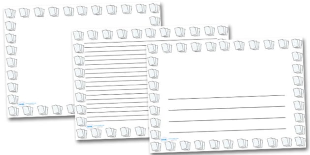 Free Page Bordered Writing Paper Paper Borders For Teachers