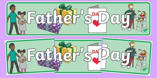 Father S Day Display Banner Teacher Made