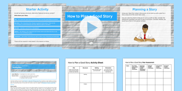 How To Plan A Good Story Lesson Pack How Plan Good Story how-to-plan-a-good-story-lesson-pack-how-plan-good-story