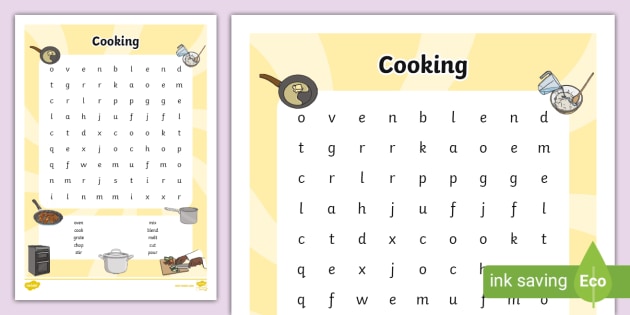 Cooking Utensils Word Mat (Teacher-Made) - Twinkl