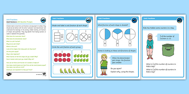 👉 White Rose Maths Supporting Year 2 Unit Fractions