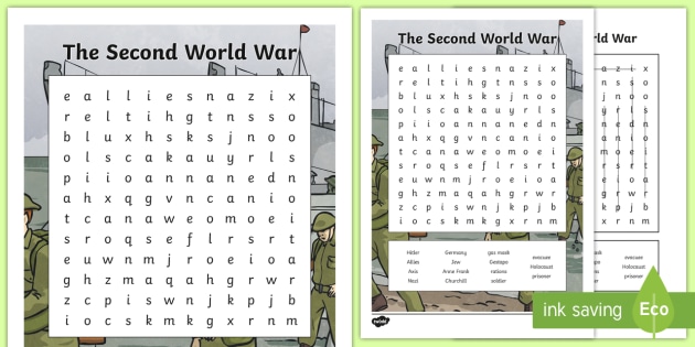 world war 2 word search ww2 primary resources for kids