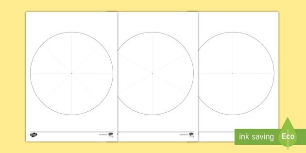 Pie Chart Diagram Template