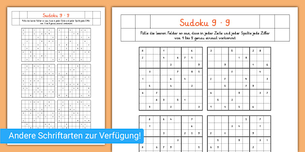 sudou29様 專用 Sudoku 9 x 9