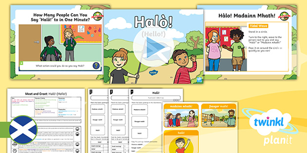 free-hello-in-scottish-gaelic-lesson-pack-cfe-primary-resources