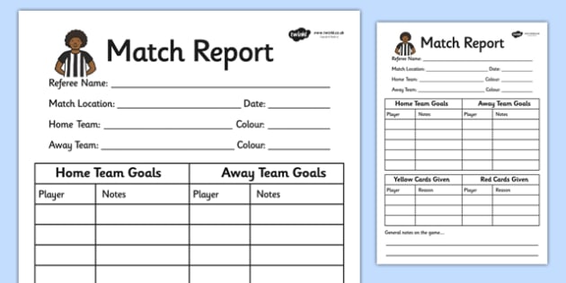 Match reports