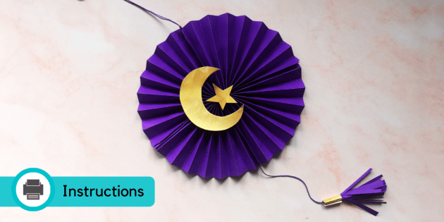 Ramadan Paper Craft | Homemade DIY Ramadan Decorations