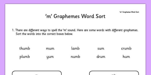 drum sound in words