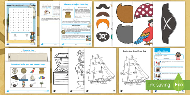 Amazing Pirate Day EYFS activity pack | Twinkl Teach