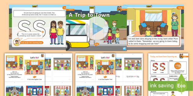 'h, B, F, L, Ll, Ss' Lesson Pack - Level 2 Week 5 Lesson 5