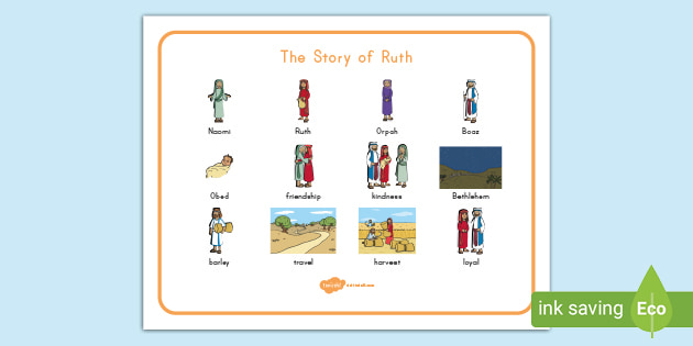 Ruth Word Mat (teacher made)