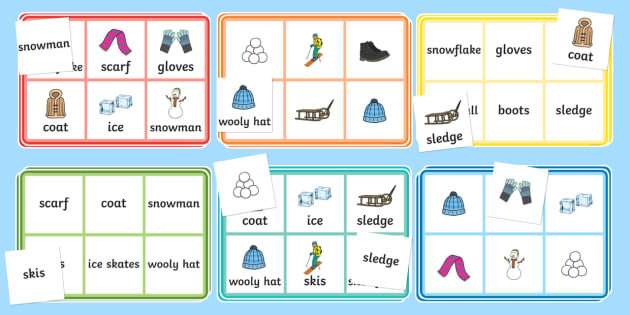 winter-vocabulary-and-pictures-bingo-esl-winter-vocabulary-game