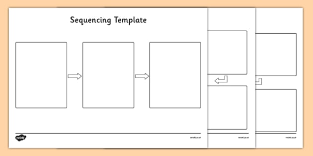 Sequencing Template Printable