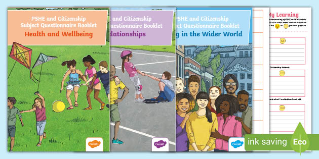 PSHE and Citizenship UKS2 Assessment Questionnaire Pack