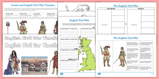 English Civil War Lesson Plans (PDF) - Lesson Pack - KS2