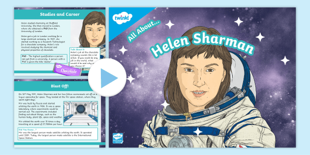 All About Helen Sharman KS2 PowerPoint (teacher made)