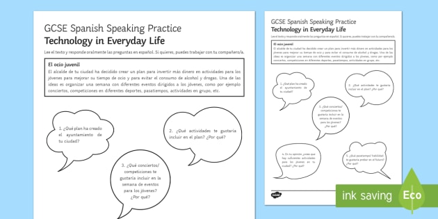 free time speaking practice worksheet worksheet