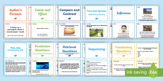 Author's Purpose Task Cards (Teacher-Made) - Twinkl