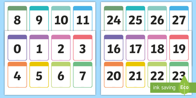 number cards 0 30 printable number cards number cards 0 10