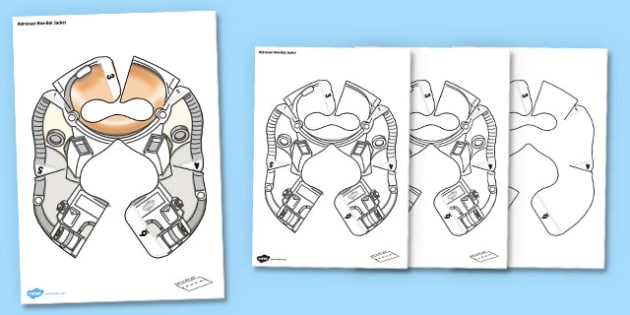 Astronaut Bee-Bot Jacket - astronaut, bee bot, bee-bot, beebot