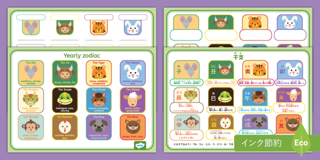 小さい子ども達に興味を持ってもらえるようかわいらしい動物の絵から