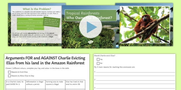 who owns the rainforest powerpoint rainforests extreme