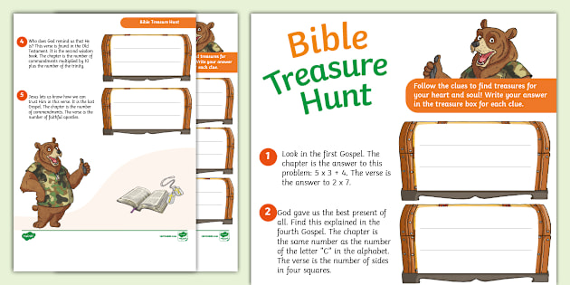Vacation Bible School Treasure Hunt Religion Twinkl USA
