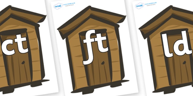 precursive final letter blends on sheds