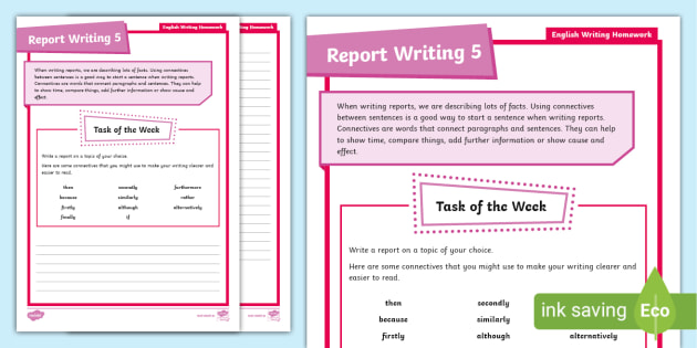 4th class homework english