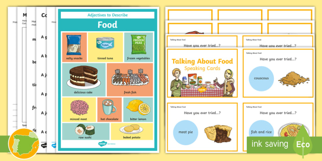 B1 Hoja informativa: Comida y países en inglés - Twinkl